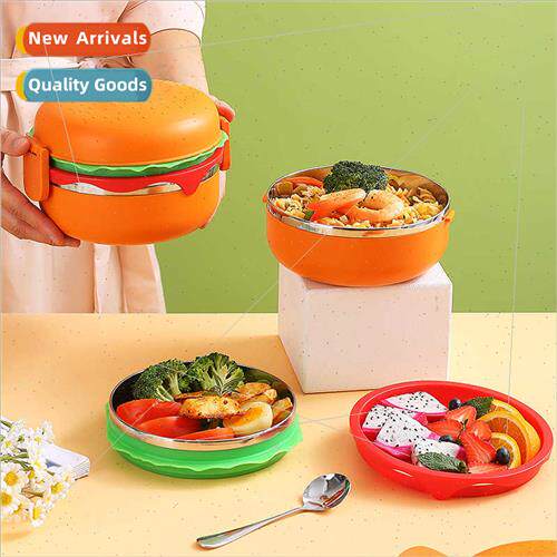 304 stainless steel insulated lunch box 适用work girls cute