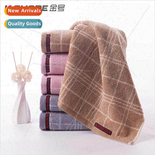 Cotton ji satin embroidered towel 74*36 thickened business f