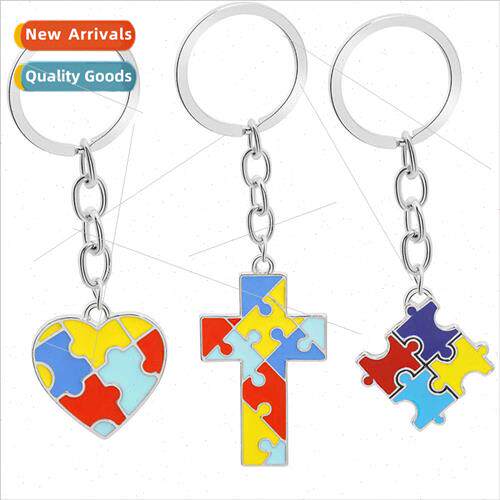 Europe new keychain best friends best friends love cross col