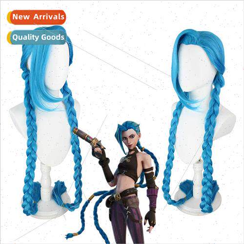 Battle Twin Cies x cos wig lol League Legends storming loli