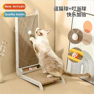 Large simple L-type cat scratching board vertical grinding c