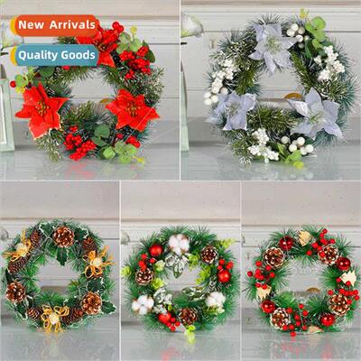 Christmas Pinecone Wreath Door Hanging Christmas Deadwood Vi