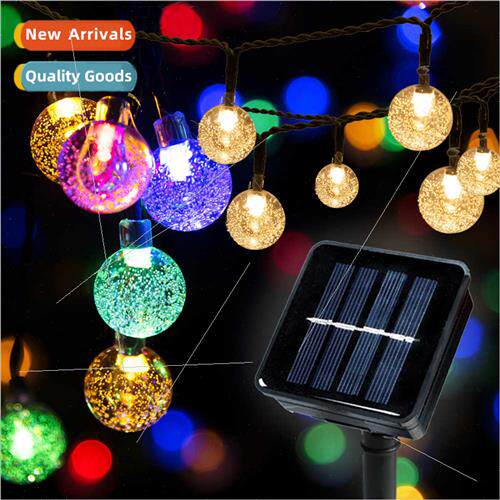 Solar lights christmas day garden garden crystal ball led ca