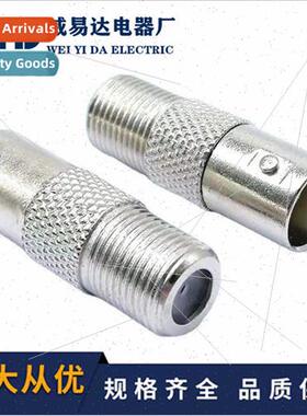 Alloy BNC Female to F Female Fractional Cable TV Connector B