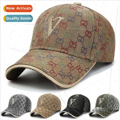 Spring Autumn men women casual hat Korean  V fashion wild du