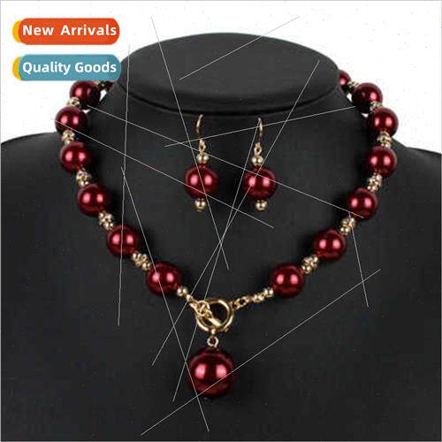 New Fashion Pearl Necklace Adjustable Around Neck Necklace M