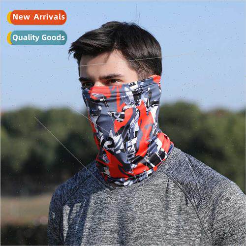 Breathable sunscreen UV hanging ear mask summer men women su