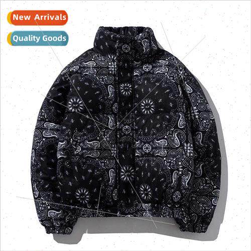 Cashew flower cotton clothing men tide fall winter cotton ja