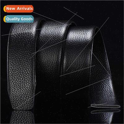 Men belt automatic buckle headless body men business pants b