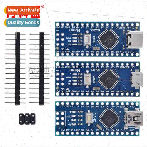 nano V3.0 ATMEGA328P Improved Edion No Solder Board No Wirin