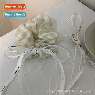 intestine hair band Korea rope large clip hea cute
