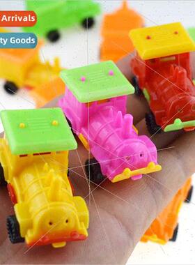 Mini plastic locomotive skidding car model gift set twisted