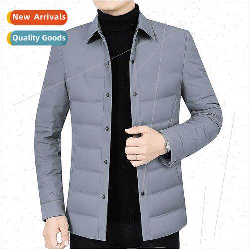 ght down jacket men 2023 fall winter new business casual lap