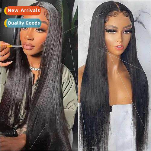 Europe Wigs Pre-African Lace Lace Fashion Long Chemical Fibe