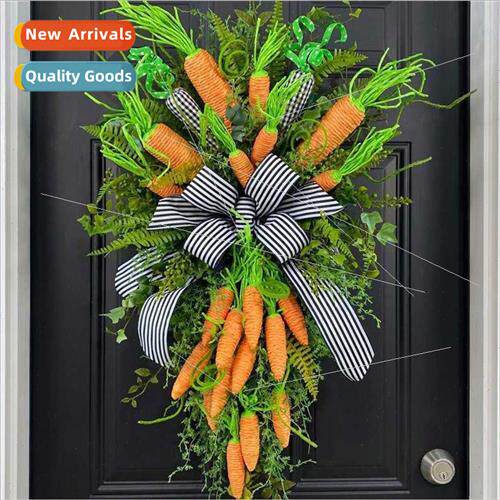 Easter Wreaths Carrot Window Hangings Holiday Plants Vine Wr