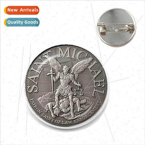 Archangel St. Michael Holy Shield Protection Charm Russian O