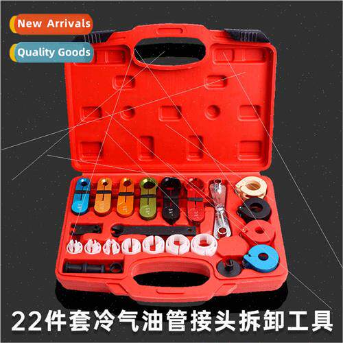 22pcs All Vehicle System Auto Fuel Hose Removal Tool Air Con