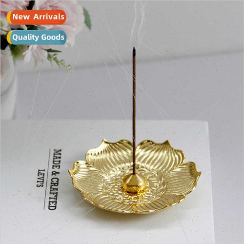Handheld Incense Insert Incense Holder xury  Gold Metal mple