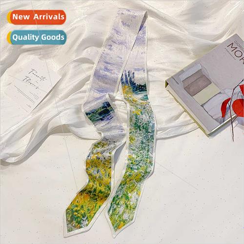 Japanese simple rustic rambling wild oil painting splicing d