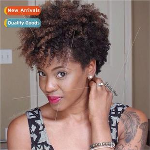 African small curly wig wig Europe wig female short hair mec