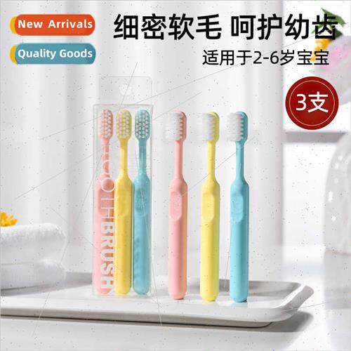 Children toothbrush soft bristles candy color 2 years old 3-