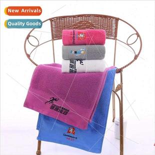 Gym Sports Soft Cotton Wipe Cartoon Absorbent Towel