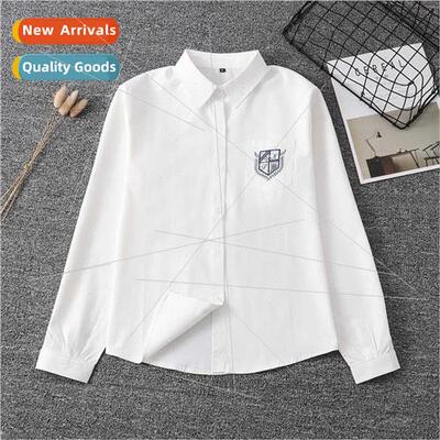 Japan orthodox JK unim long sleeve zero degree shirt embroid