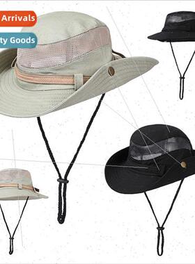 Sunscreen fisherman hat mens spring and summer outdoor mount