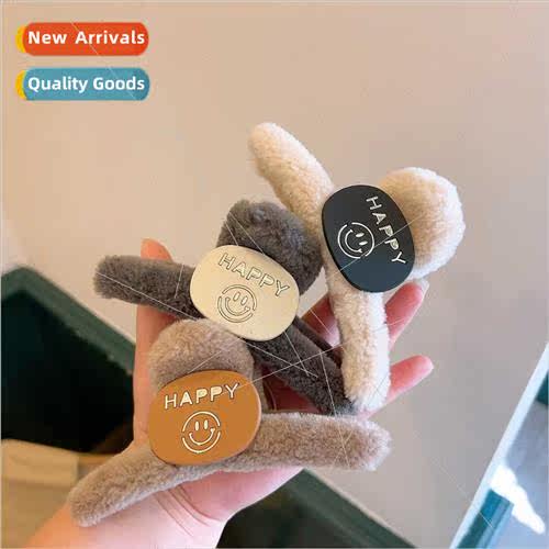 Oni fall winter milk Fufu lamb wool curly hair grab large ha
