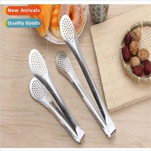 Stainless steel food clip mesh fine clip bread clip barbecue