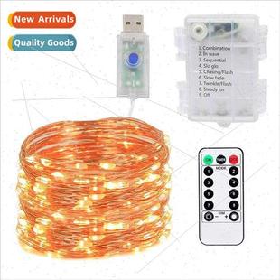 light string live LED background wire room decoration copper