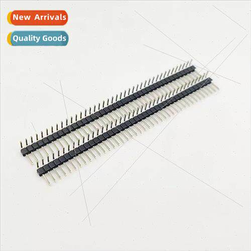 2.54mm pch single row of pins double row of copper pins gold