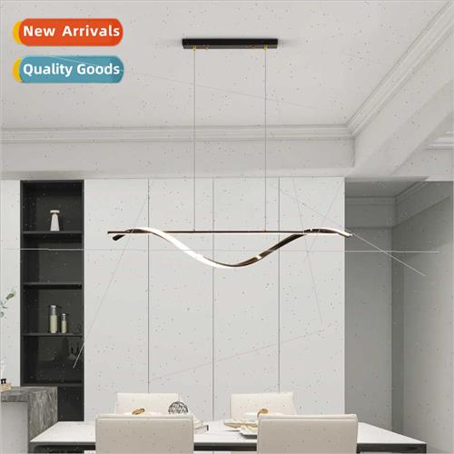 All copper minimalist dining room chandelier simple modern l