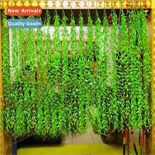 plants wicker rattan plastic willow mulation leaves