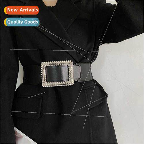 Belt Women Wide Fashion Decoration Coat Dresses Sub mple Ver