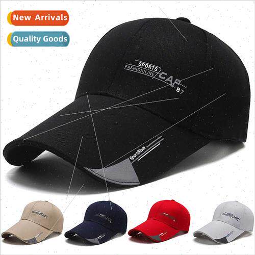 Hat men versatile baseball cap casual lengthened brim outdoo