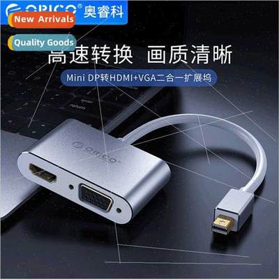 XD-MDFHV4MiniDP to HDMI+VGA 2-in-1 Converter Thunderbolt Int