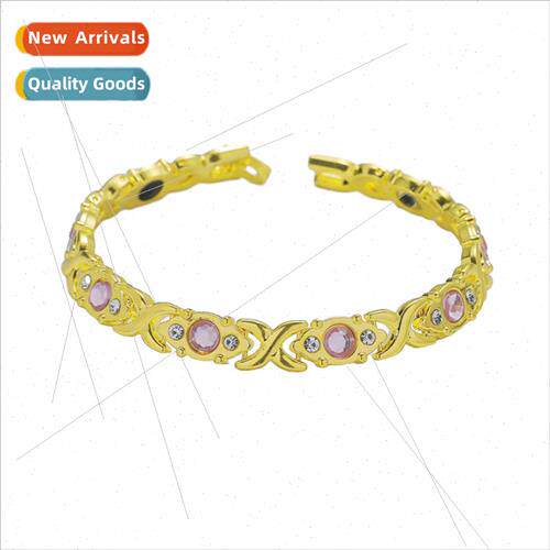 Europe Fashion Detachable Energy Magnet Bracelet Hip Hop Dia