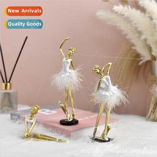 Modern minimalist ballet girl figure artist home decorations