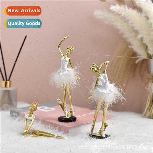 Modern minimalist ballet girl figure artist home decorations
