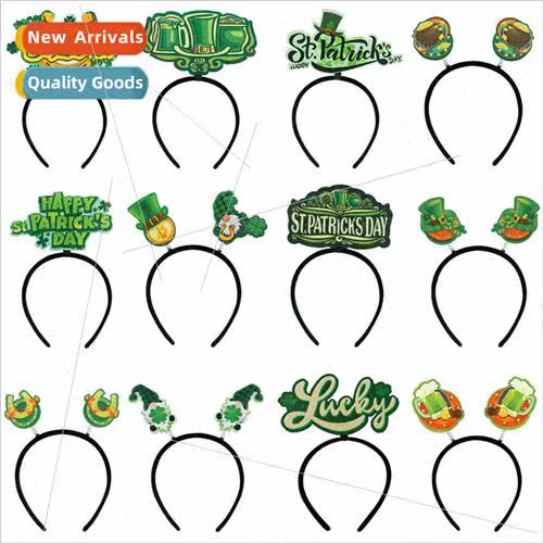 2023 New Irish Festival Decoration cky HairbHeaddress St. Pa