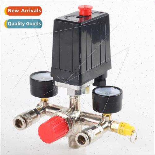 silent air compressor bracket pressure control swch assembly