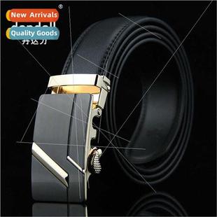 Network belt men leather belt whout label automatic buckle c