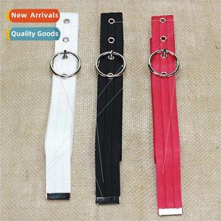 belt round simple Korean nylon eye cock buckle hollow New