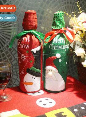 Christmas Supplies Christmas Home Table Decorations Wine Bot