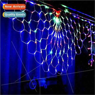 Outdoor waterproled peacock colorful lights three open scree