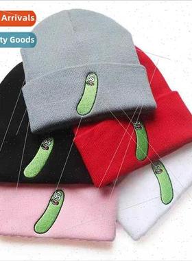 New Rick Peek rick morty cucumber kn cap funny anime embroid