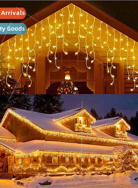 5M Christmas lights waterfall Outdoor LED Curtain String g