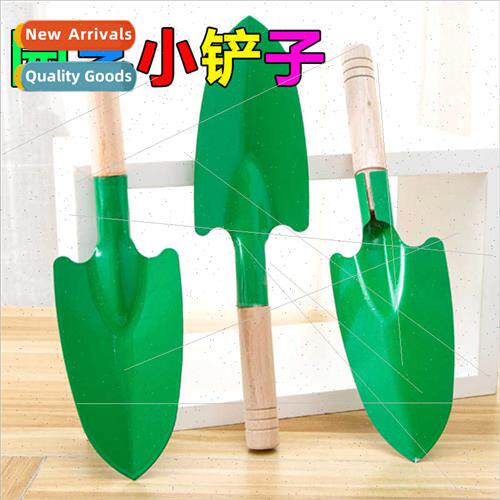 Wooden handle flower shovel home garden gardening garden pot