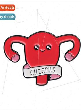 CUTERUS human organs modeling pin mother womb modeling brooc